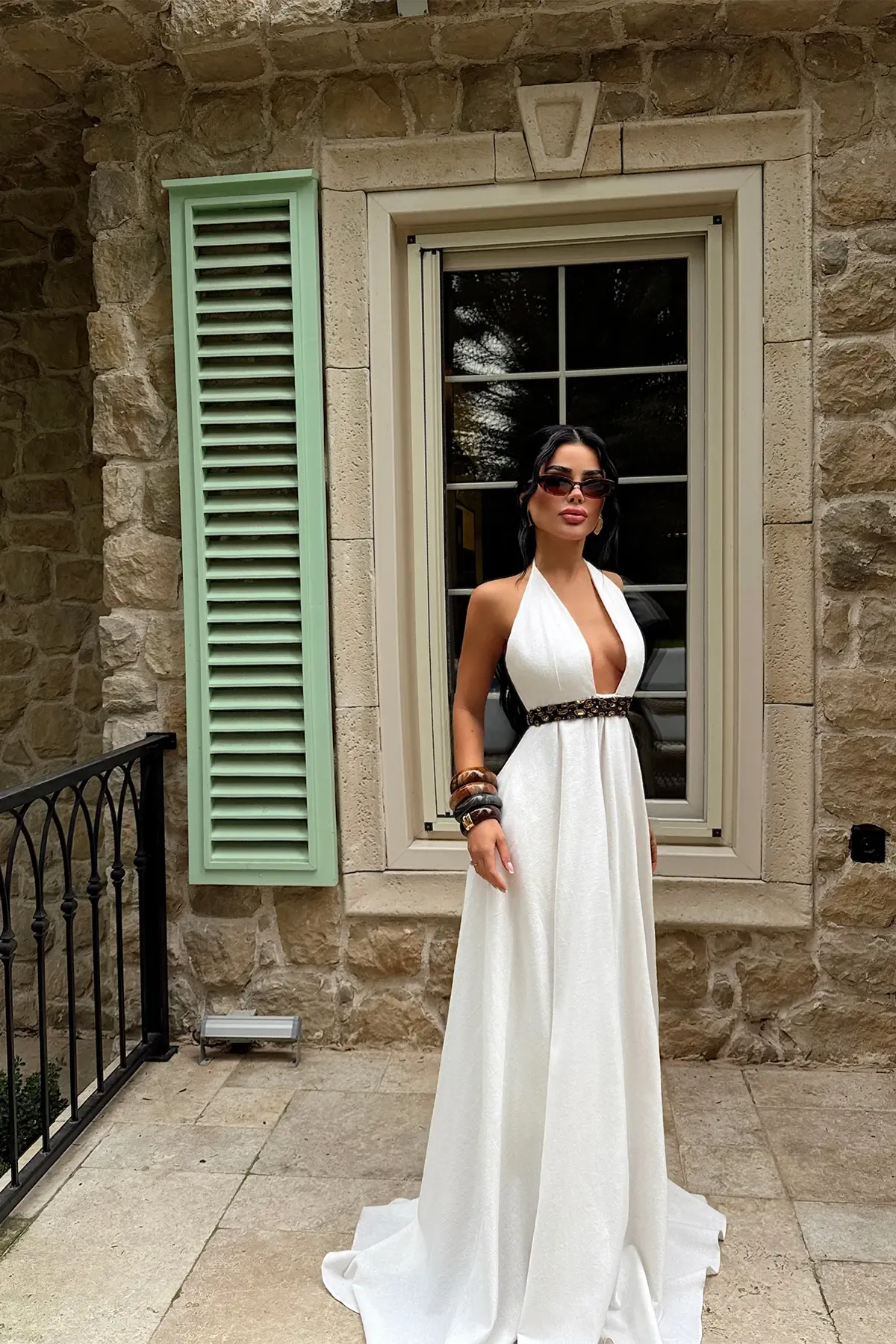 Suknia Maxi DIVA – Old Money Resort Glamour - obrazek 3