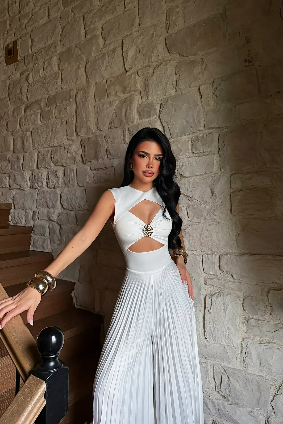 Kombinezon GREEK GODDESS White – Luksus w Ruchu